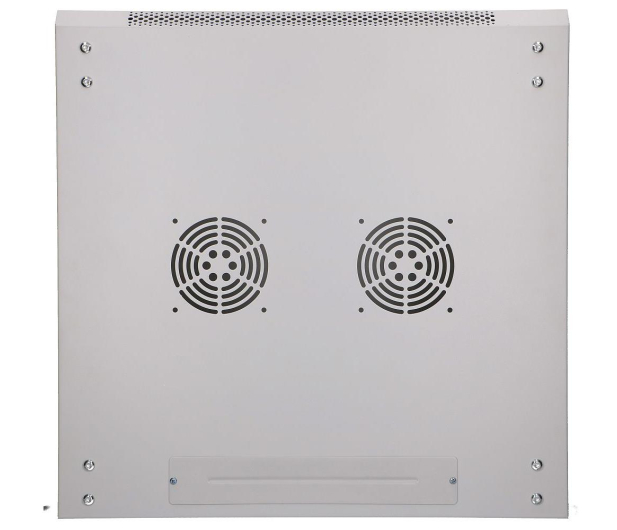 Extralink Szafka wisząca rack 9U 600x600 szara szklane drzwi EX.8581 - 489305 - zdjęcie 6